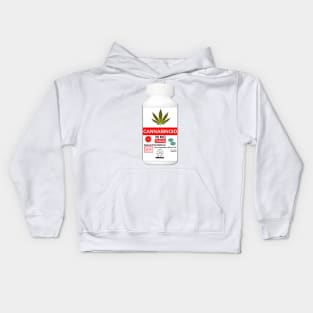 Cannabis Pain Reliever Kids Hoodie